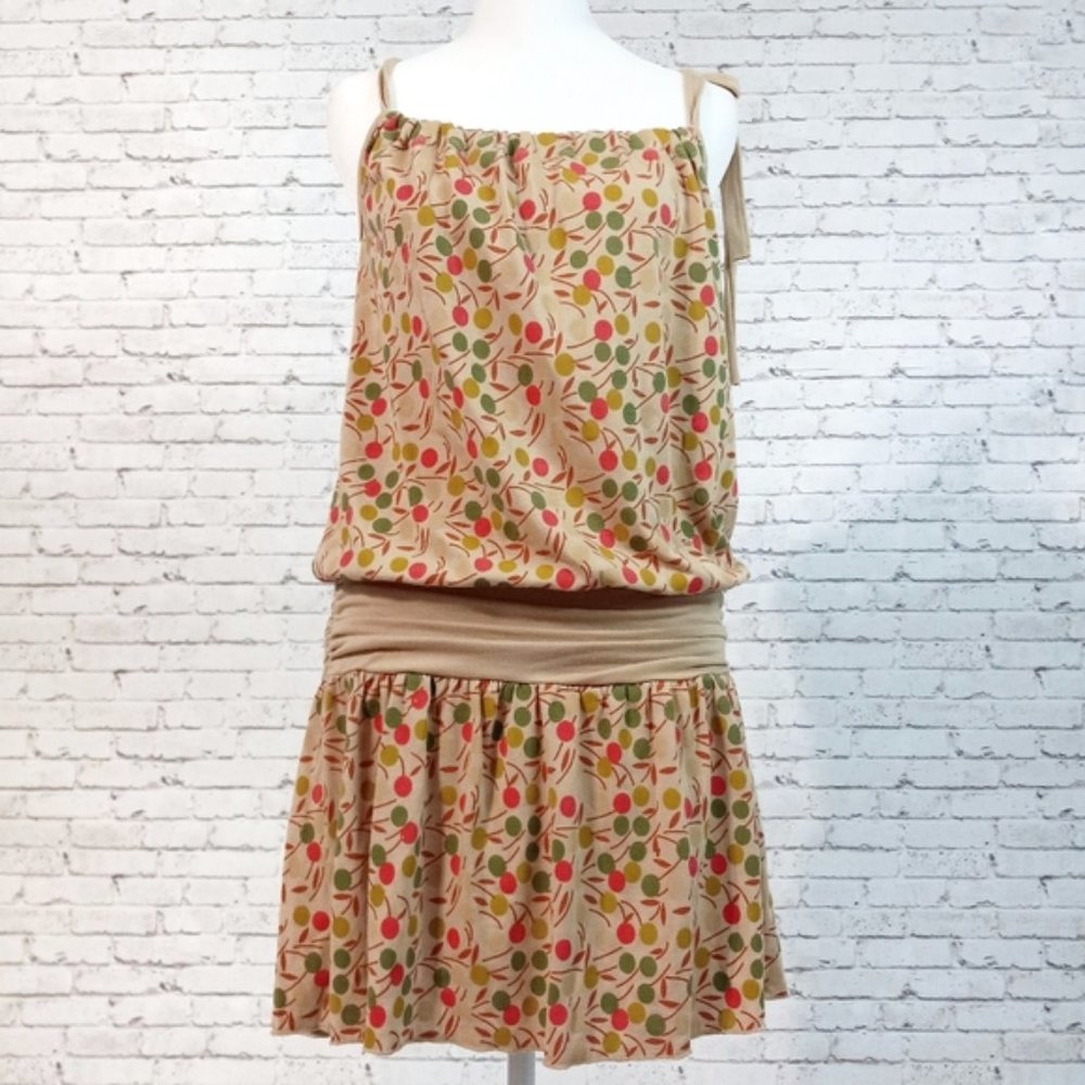 i.ner Tan Halter Dress